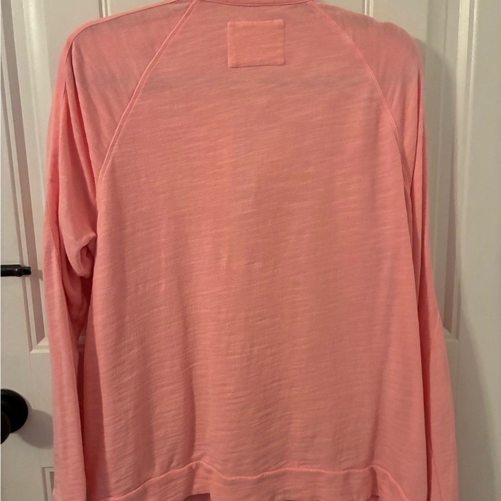 Lilly Pulitzer Pink Quarter-Zip Sweatshirt - Picture 2 of 5